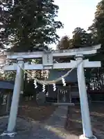 小林瀧尾神社の鳥居
