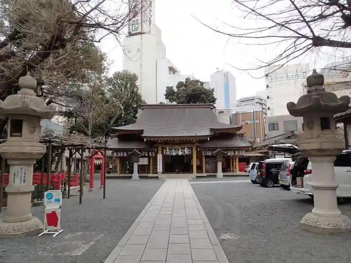 小梳神社の本殿・本堂