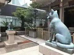 宮益御嶽神社の狛犬