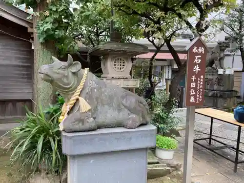 平河天満宮の狛犬