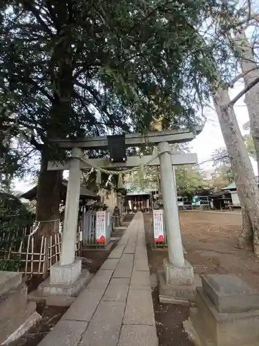 大宮前春日神社の鳥居