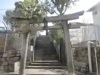 安居神社の鳥居