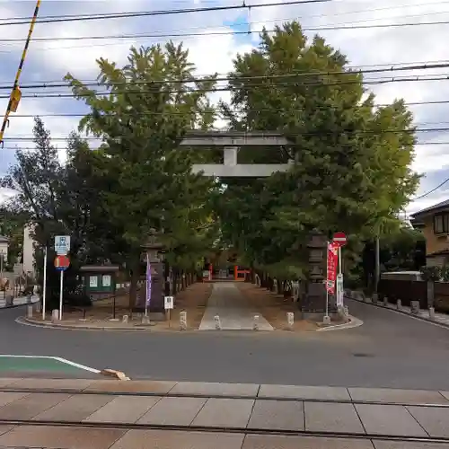 葛飾八幡宮の鳥居