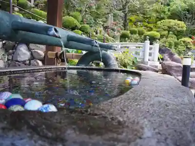 岡寺（龍蓋寺）の手水舎