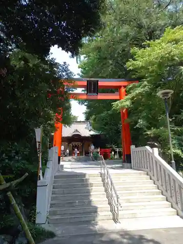 白笹稲荷神社の鳥居