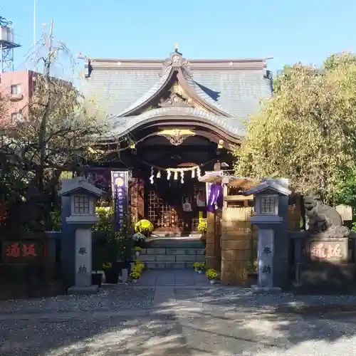 牛天神北野神社の本殿