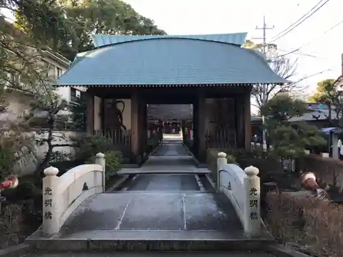 西明寺の山門・神門