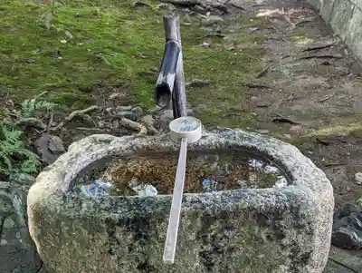 高良神社の手水舎