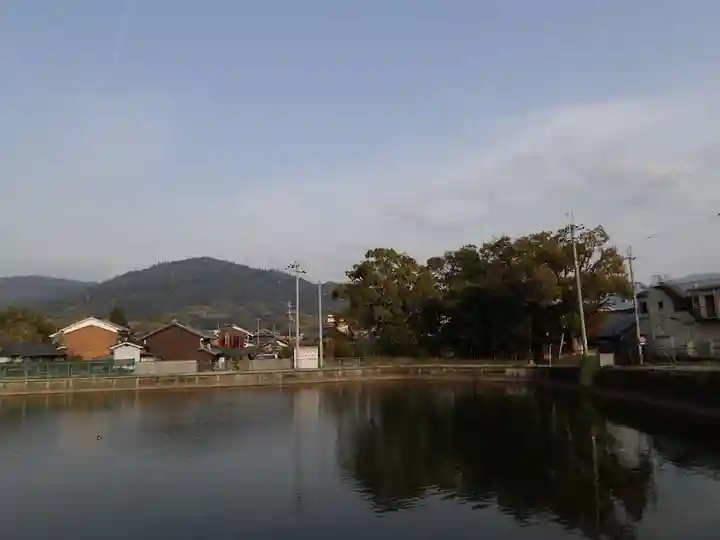 國津神社の周辺