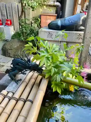 錦天満宮の手水舎