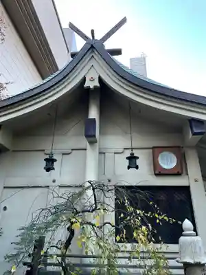 坐摩神社の本殿・本堂
