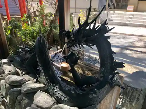  六本木天祖神社の手水舎