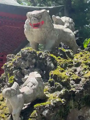 富士山東口本宮 冨士浅間神社の狛犬