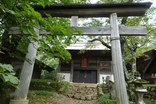 武甲山御嶽神社の鳥居