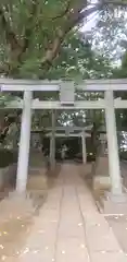 前原御嶽神社の鳥居