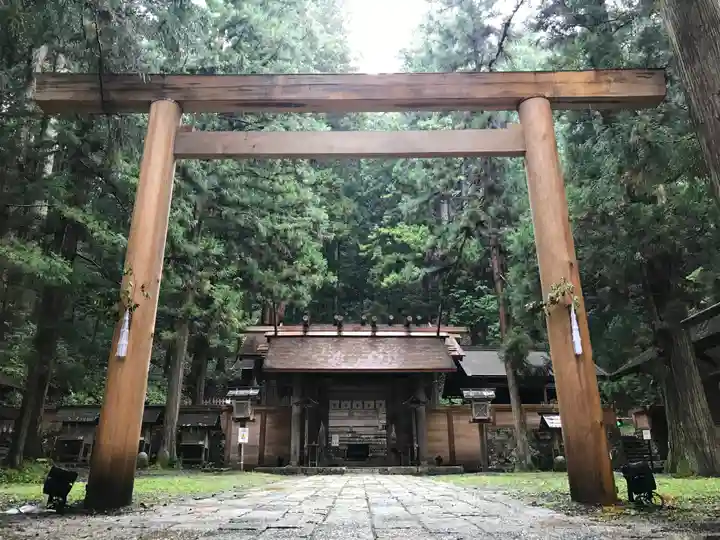 仁科神明宮の鳥居