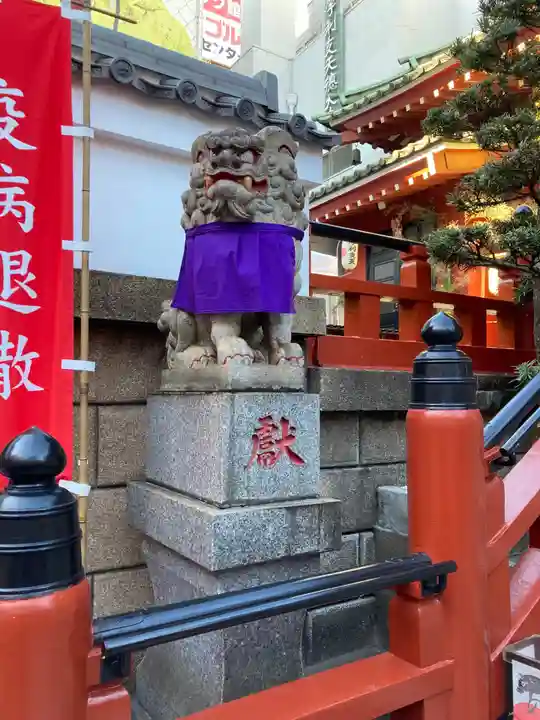 摩利支天 徳大寺の狛犬