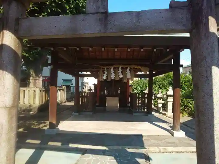 天王坊稲荷神社の本殿・本堂