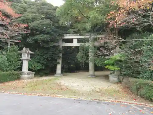 奈良縣護國神社の鳥居