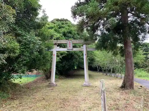 山神社の鳥居