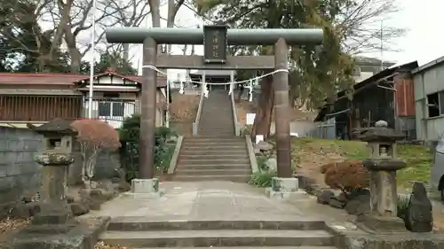 健速神社の鳥居