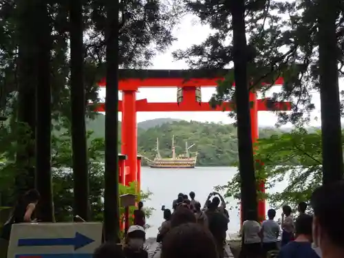 箱根神社の鳥居