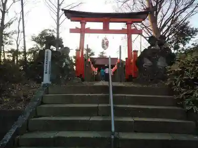 五社神社の鳥居