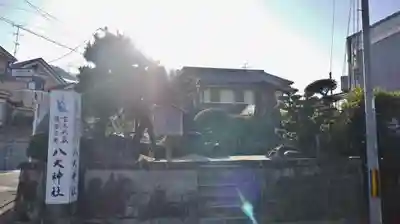 八大神社の周辺