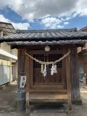 為朝神社の本殿・本堂