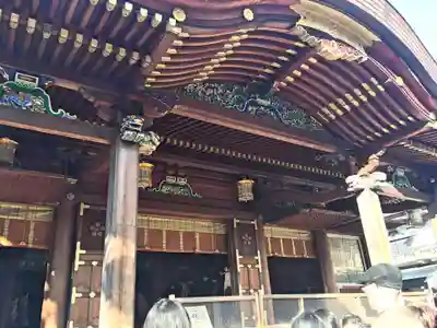 湯島天満宮の本殿・本堂