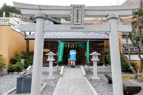 加恵瑠神社 の鳥居