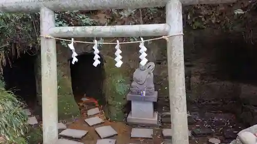 穴澤天神社の鳥居
