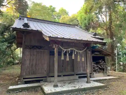 五柱神社の本殿・本堂