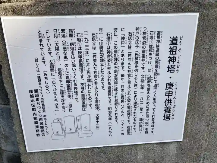 道祖神塔・庚申供養塔(神奈川県)