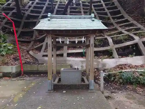 熊野神社の手水舎