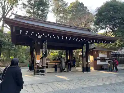 明治神宮の手水舎