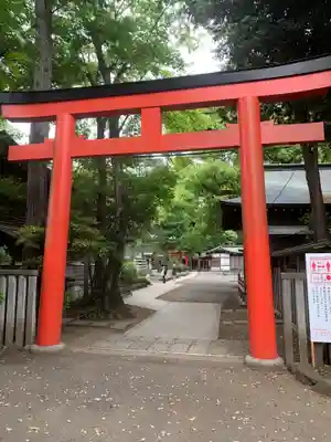 井草八幡宮の鳥居
