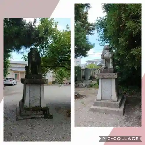 鹿嶋神社の狛犬