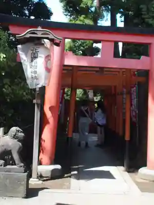花園稲荷神社の鳥居