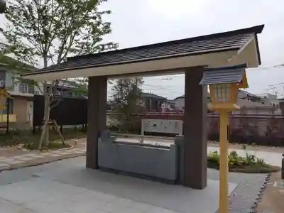 千葉縣護國神社の手水舎