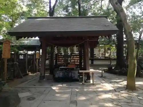 駒木諏訪神社の手水舎