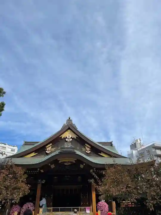 湯島天満宮の本殿・本堂