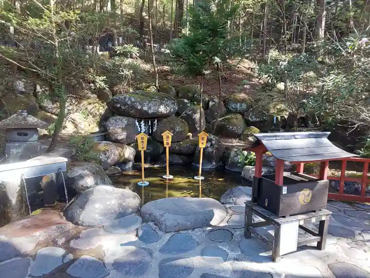 日光二荒山神社の庭園