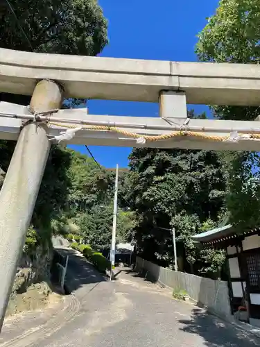 姫坂神社の鳥居