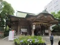 坐摩神社の本殿