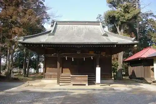 二本木神社の本殿・本堂