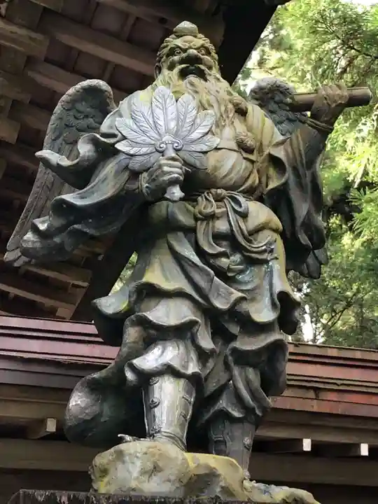 最乗寺(道了尊)の像