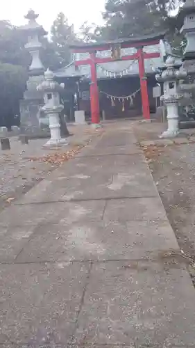 須影八幡神社の鳥居