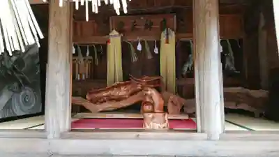 縣主神社の本殿・本堂