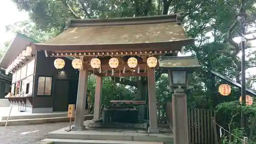 検見川神社の手水舎